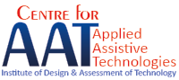 Englisches AAT Logo (für dunkle Hintergründe)